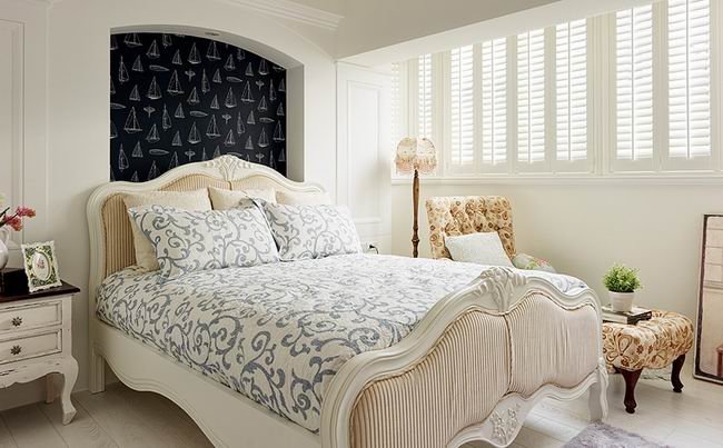 一套美式装修风格的田园别墅装修设计效果图欣赏