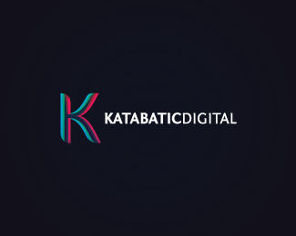 LOGO创意设计_英文字母K