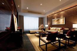 中式古典风格客厅装修设计图欣赏，典雅而又复古