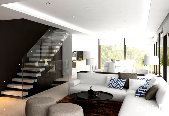 瑞士简约现代豪宅的棕色装修设计 瑞士简约现代豪宅的棕色装修设计