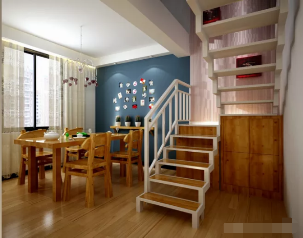 小复式楼客厅装修效果图