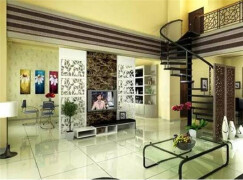 复式楼装修效果图 5款美到爆的复式楼装修案例