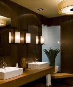 低调奢华的公共卫生间装修效果图