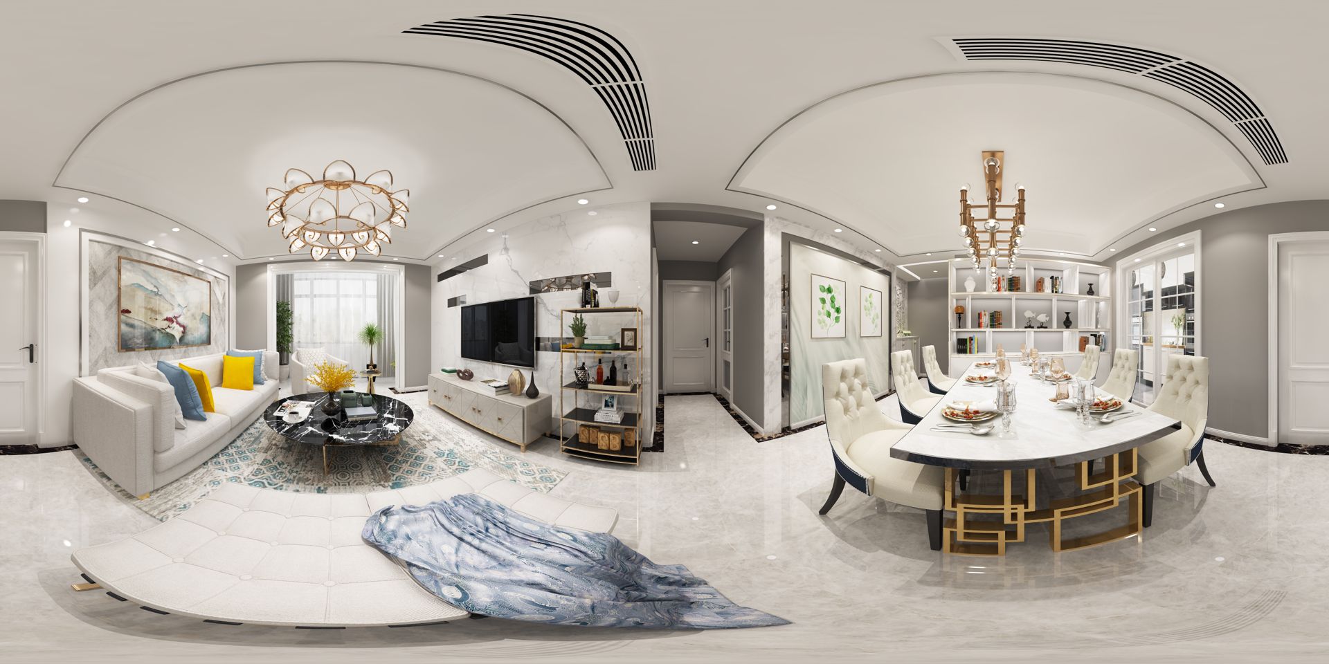 现代轻奢风格VR