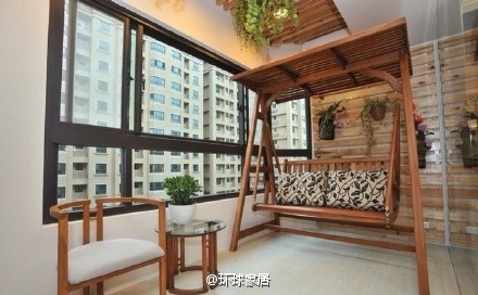 实用性阳台装修案例欣赏