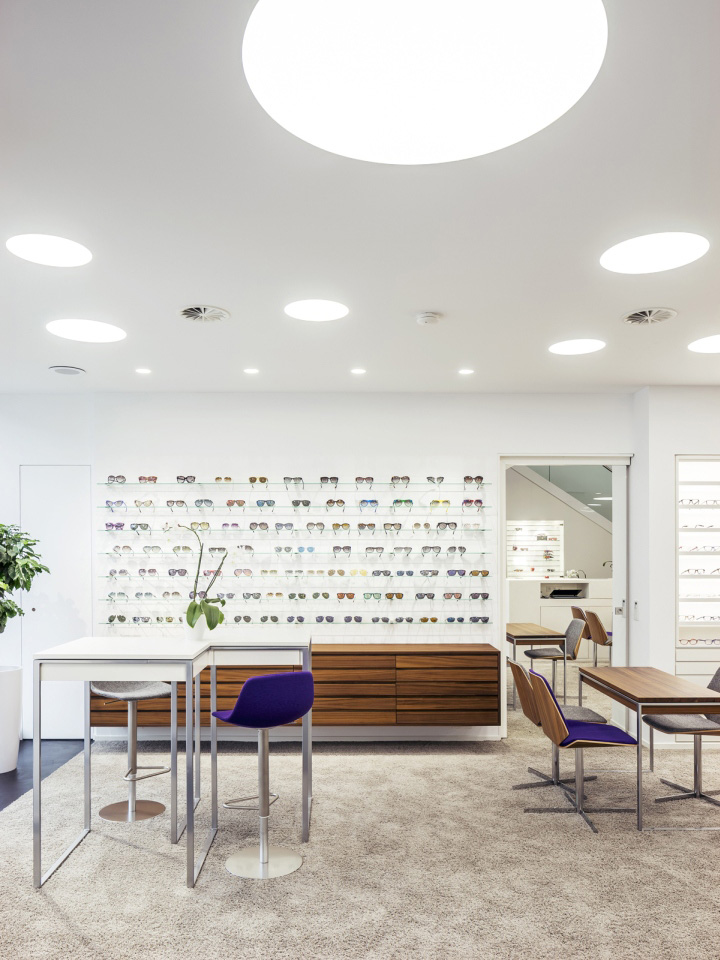 Klinke Optik眼镜店面设计 简单装饰的眼睛店铺装修设计