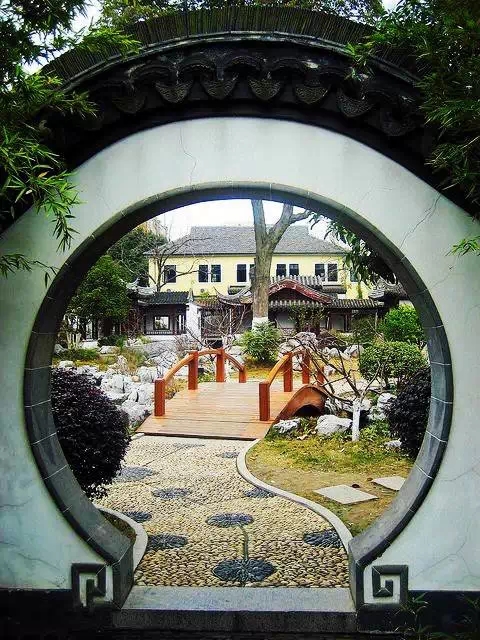 中国园林之洞门