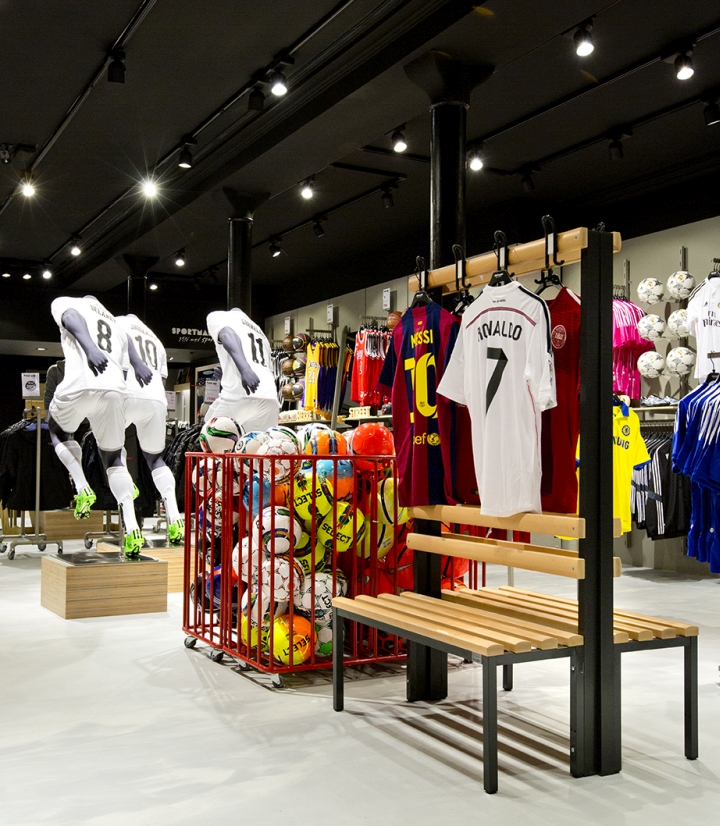 Sportmaster运动用品旗舰店设计 Sportmaster运动用品专柜设计