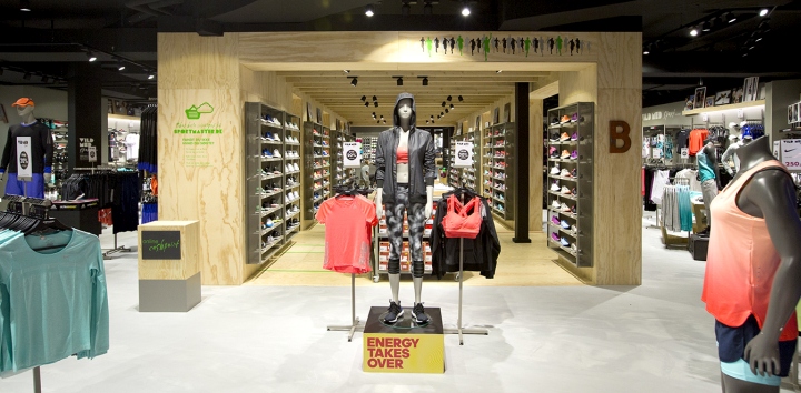 Sportmaster运动用品旗舰店设计 Sportmaster运动用品专柜设计
