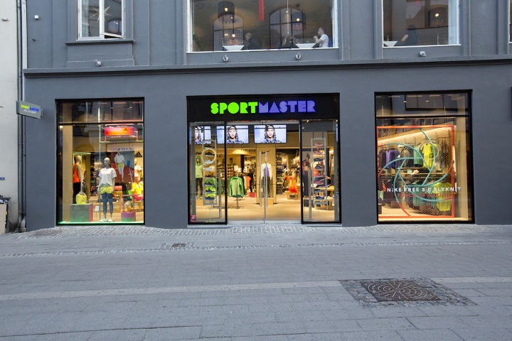 Sportmaster运动用品旗舰店设计 Sportmaster运动用品专柜设计