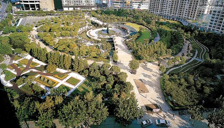 国外经典景观设计素材(一) 国外校园园林景观设计案例欣赏