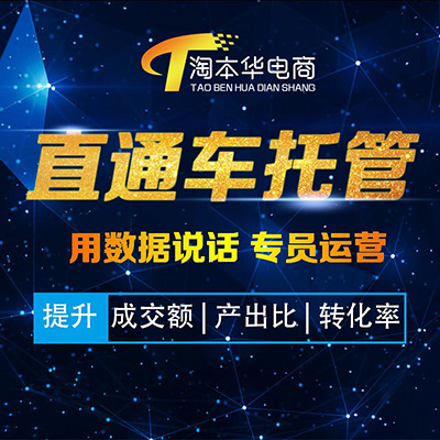 淘宝天猫直通车人工操作托管运营创意图设计点击率提高宝贝质量分