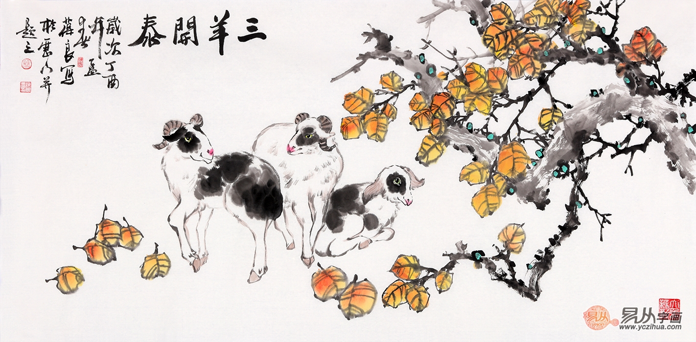 家里墙上装饰画怎么选?吉祥的动物挂画才是好选择