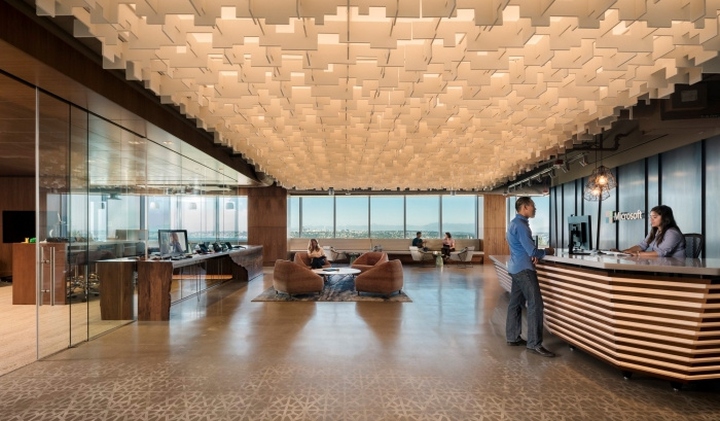 高大上的华盛顿微软办公室空间设计欣赏