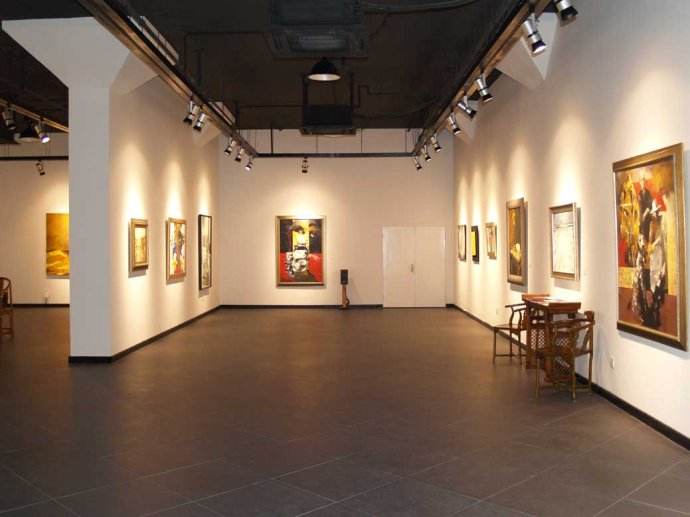 明亮宽敞的画廊设计装修图片分享