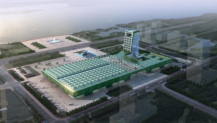 会展中心工程文体建筑展览馆效果图欣赏