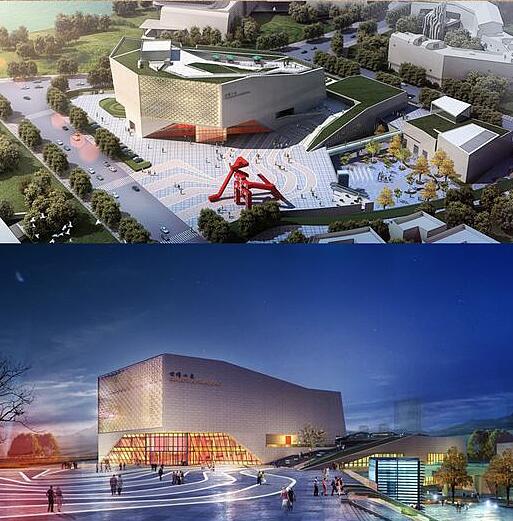 博览馆展览馆建筑方案效果图设计欣赏