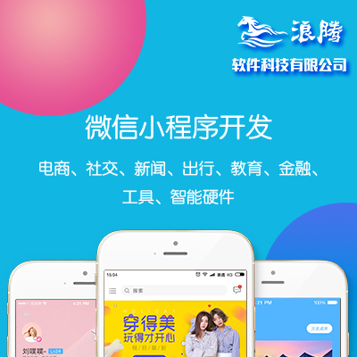 电商/社交/新闻/出行/教育/金融/工具/智能硬件微信小程序开发