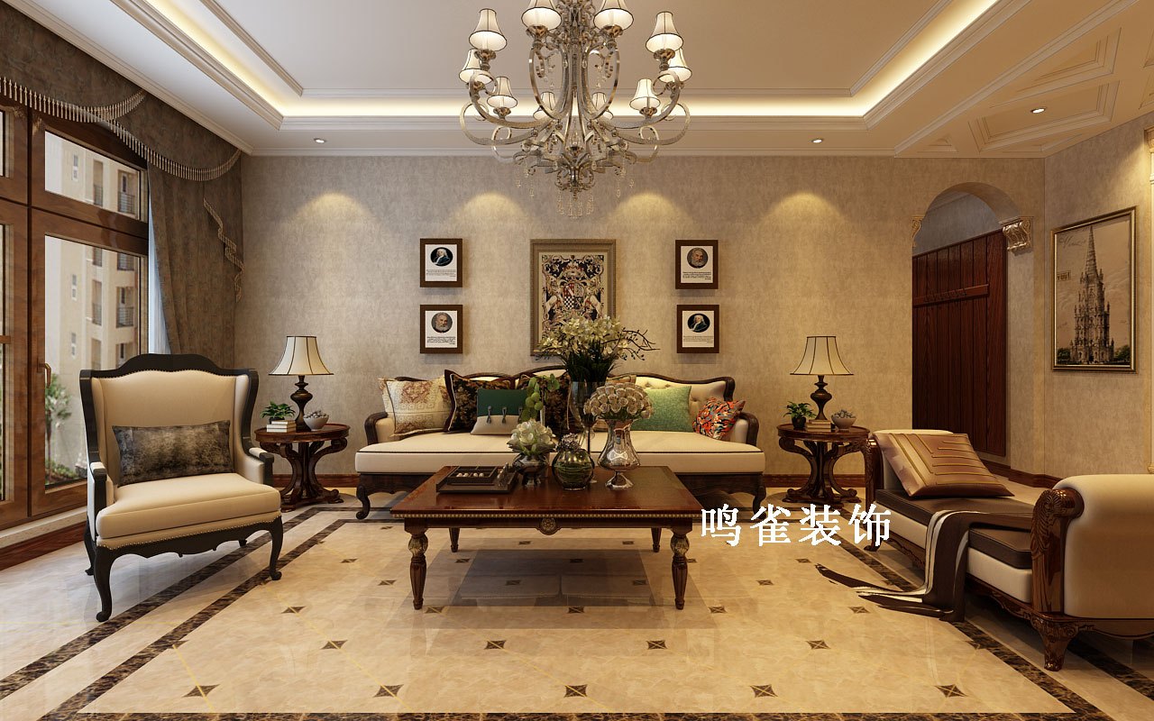 欧式客厅装修效果图欧式风格装修效果图