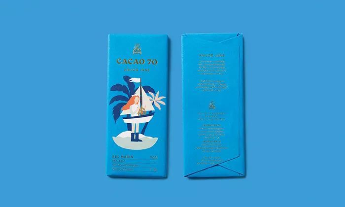 【包装设计】Cacao 70巧克力包装设计