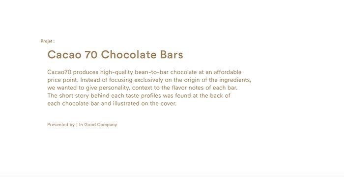 【包装设计】Cacao 70巧克力包装设计