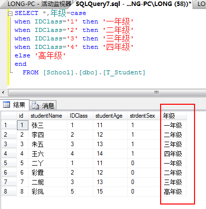 SQL Server 之 内部连接