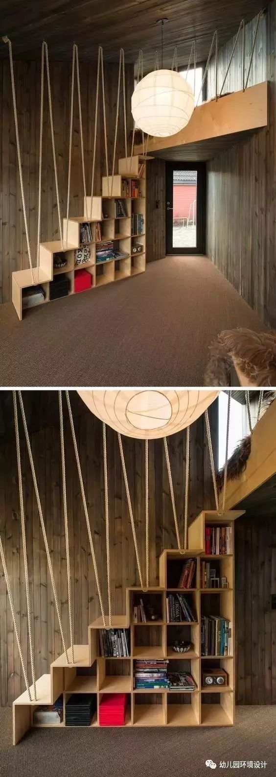 幼儿园楼梯、小二层阶梯的设计全在这里