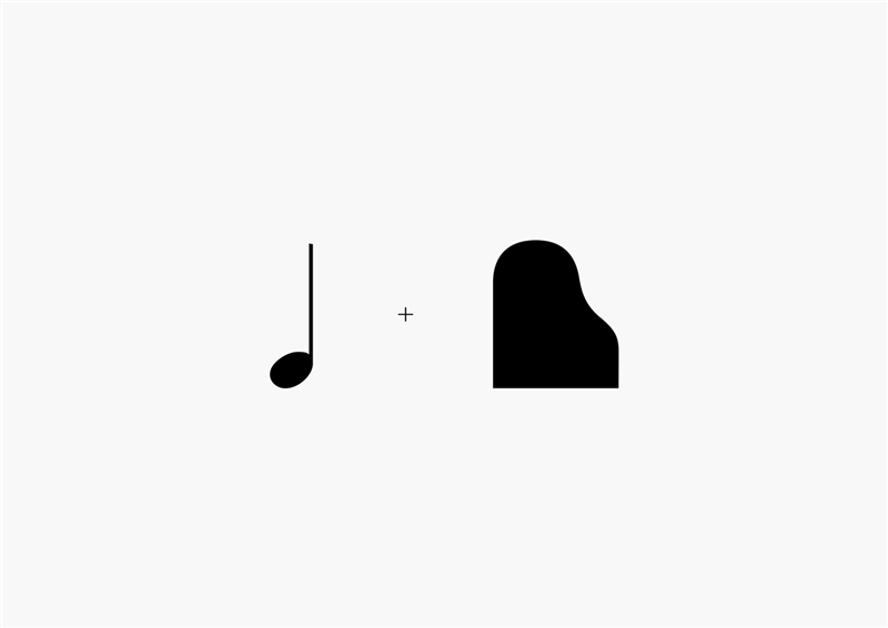 钢琴学校品牌LOGO设计
