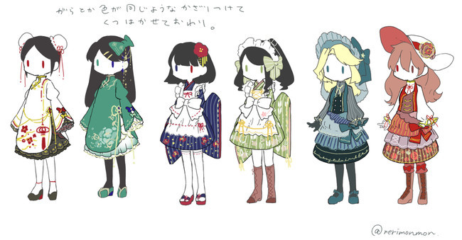 【精品】原画二次元动漫人物衣装画法