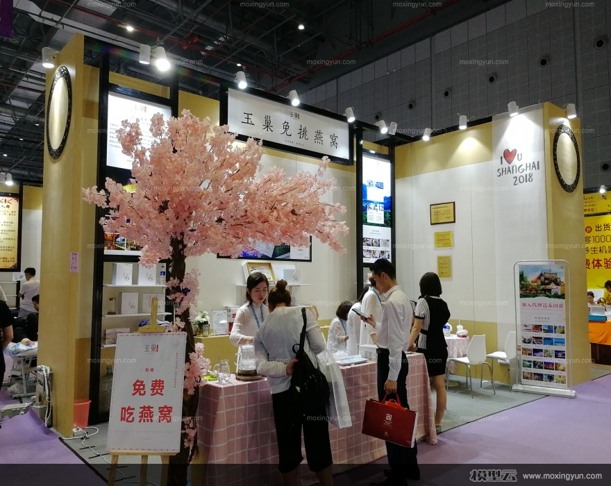 CIBE大虹桥美博会展览展示设计欣赏