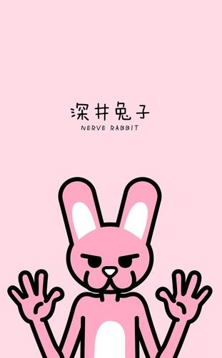 深井兔子手机背景图片欣赏