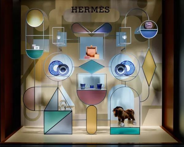 Hermes未来橱窗设计,太惊艳了!