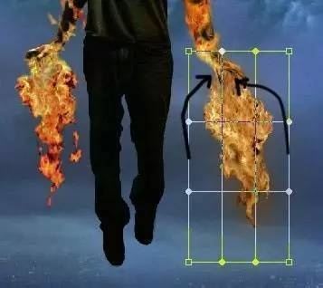 PS教程:合成火焰特效制作火焰字制作教程