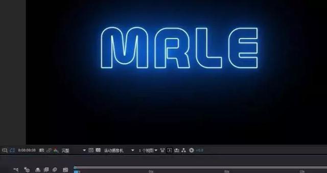 Video Copilot Saber火焰字制作教程发光字霓虹字