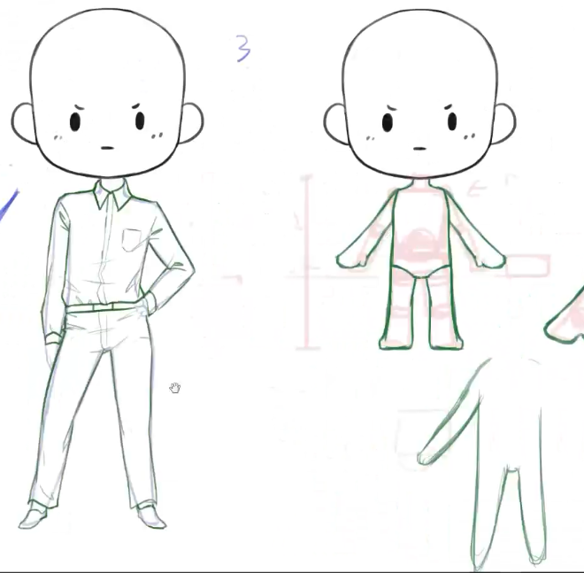原画教程原画设计动漫人物设计教程