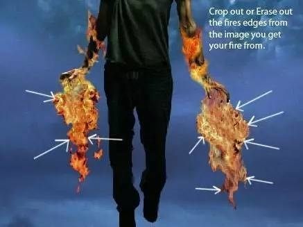 PS教程:合成火焰特效制作火焰字制作教程