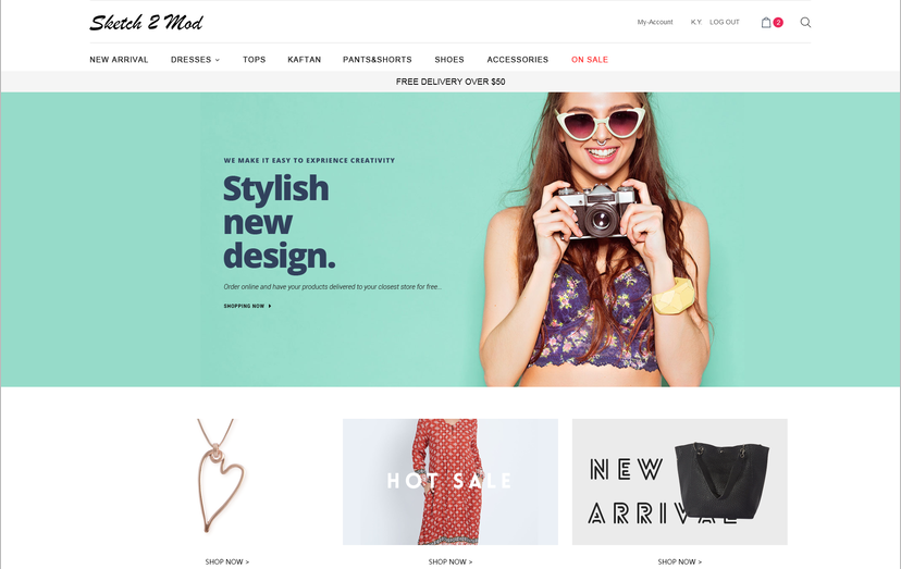 澳洲电商平台（外贸商城、中英文、响应式）