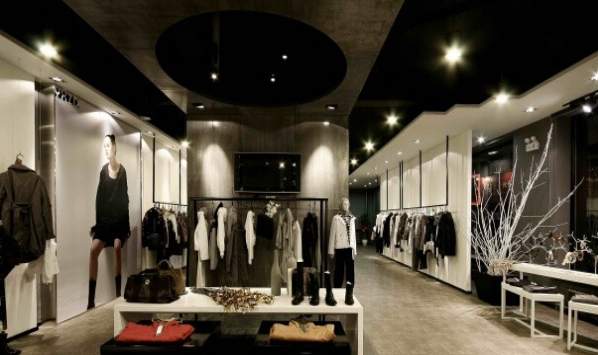 现代服装店设计装饰室内效果图片