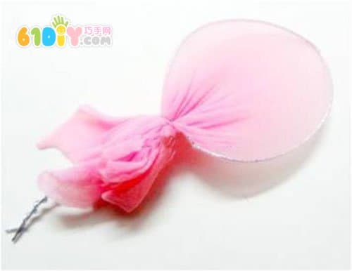 简单的丝袜花制作教程