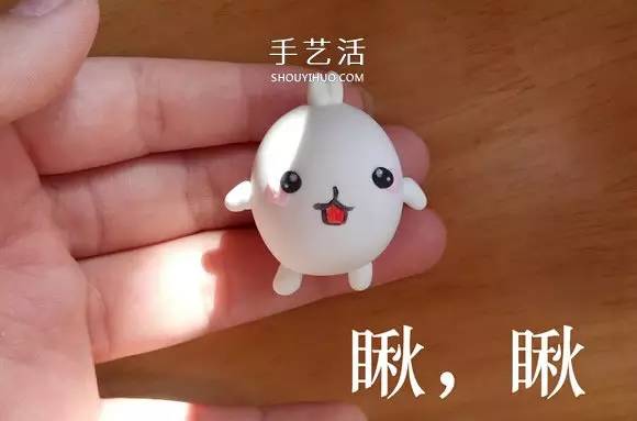 土豆兔超轻粘土制作教程
