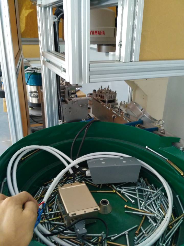 电机转子自动组装线