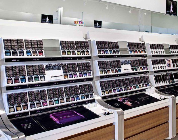 专卖店美容产品展示柜设计图片