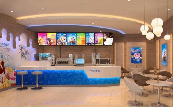 开冰淇淋店绝对不是简简单单的事情,在冰淇淋店的设计装修这块要把握