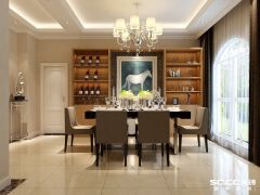 长水山庄236平别墅装修设计，现代简约温馨宜人！