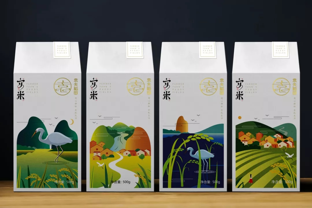 食品包装设计赏析：安米系列包装设计欣赏