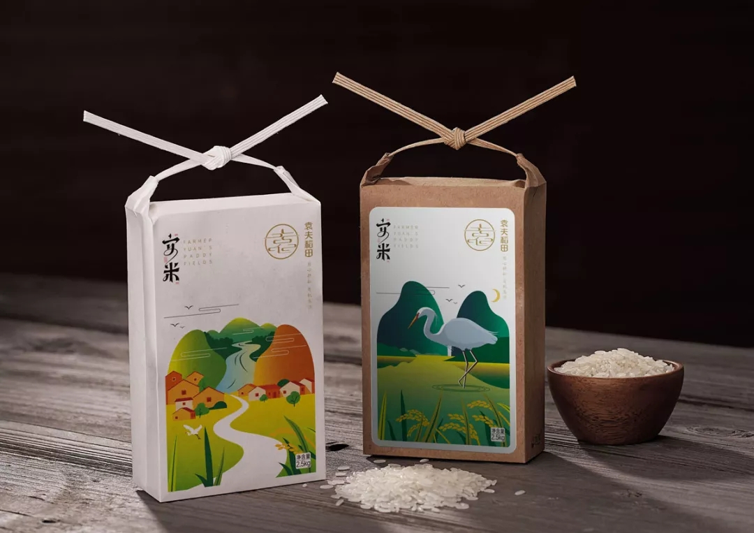 食品包装设计赏析：安米系列包装设计欣赏