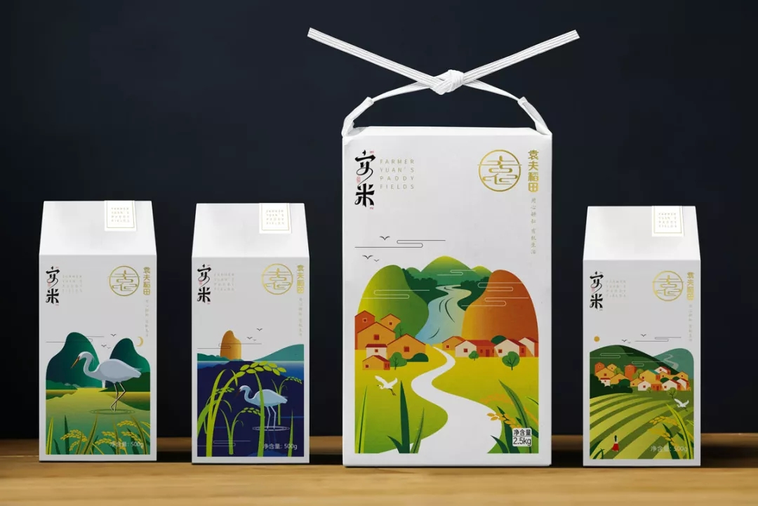 食品包装设计赏析：安米系列包装设计欣赏