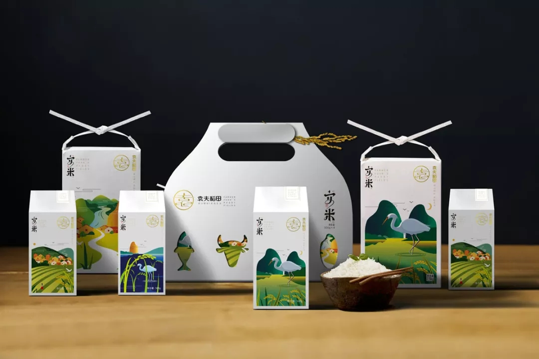 食品包装设计赏析：安米系列包装设计欣赏