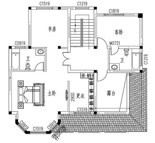 （农村三层房屋设计图）为了父母这样建，值！