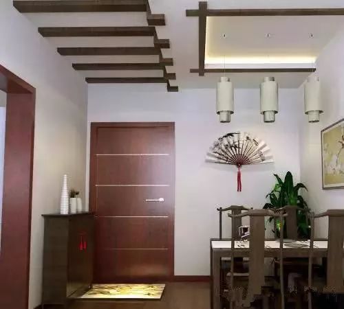 餐厅玄关装修效果图 进门餐厅装修让你一眼就爱上